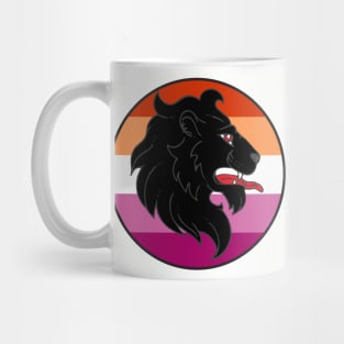 An Tir Pride - Lesbian - Populace Badge Style 1 Mug